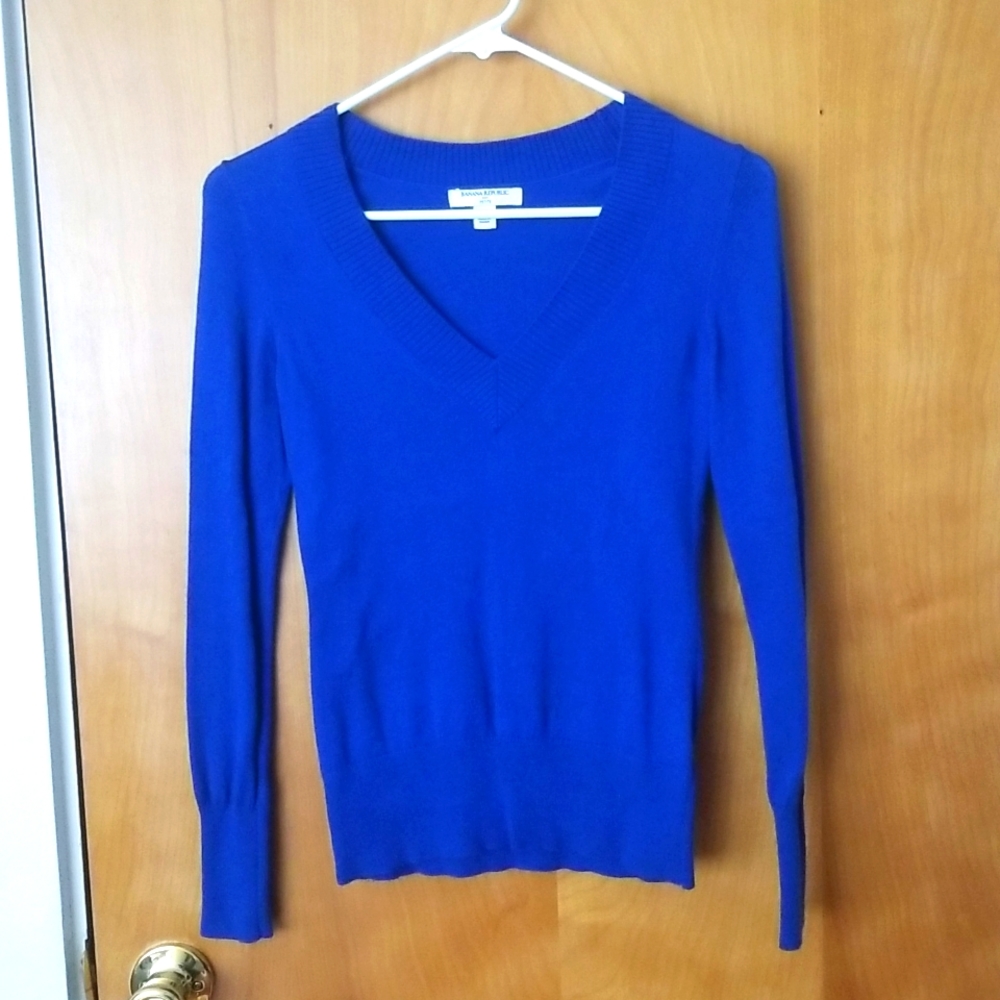 Blue banana republic sweater